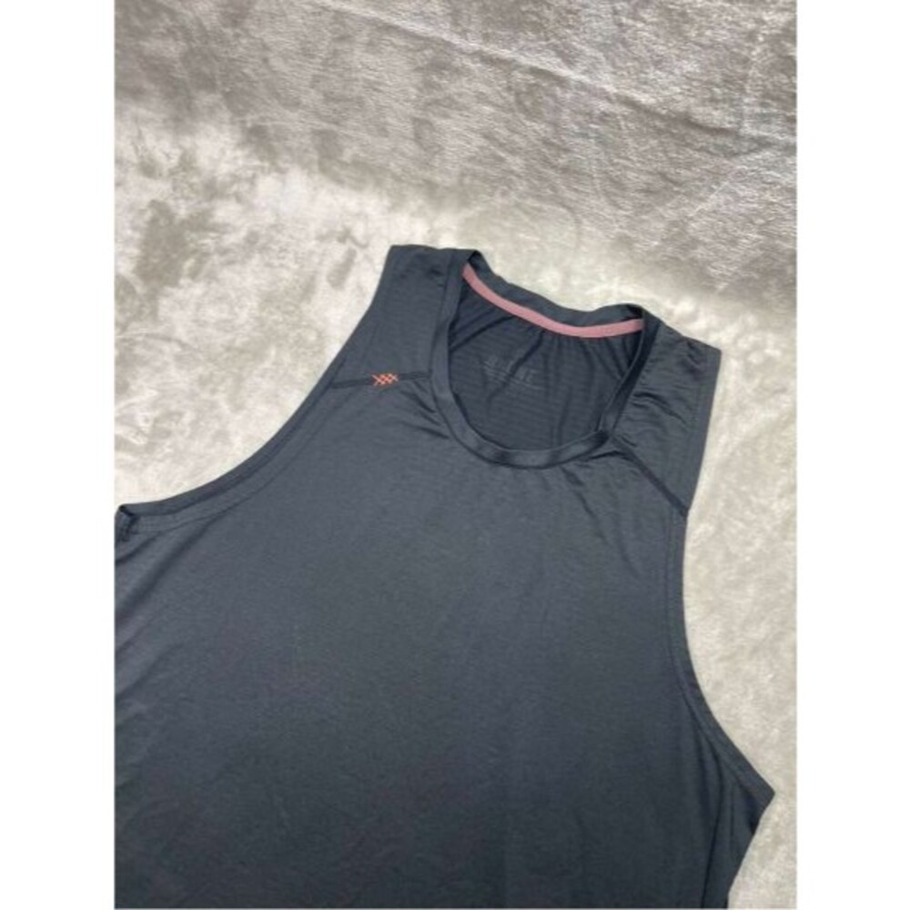 Rhone Tank Top Men's Large Black Workout Sleeveless Gym Running Shirt